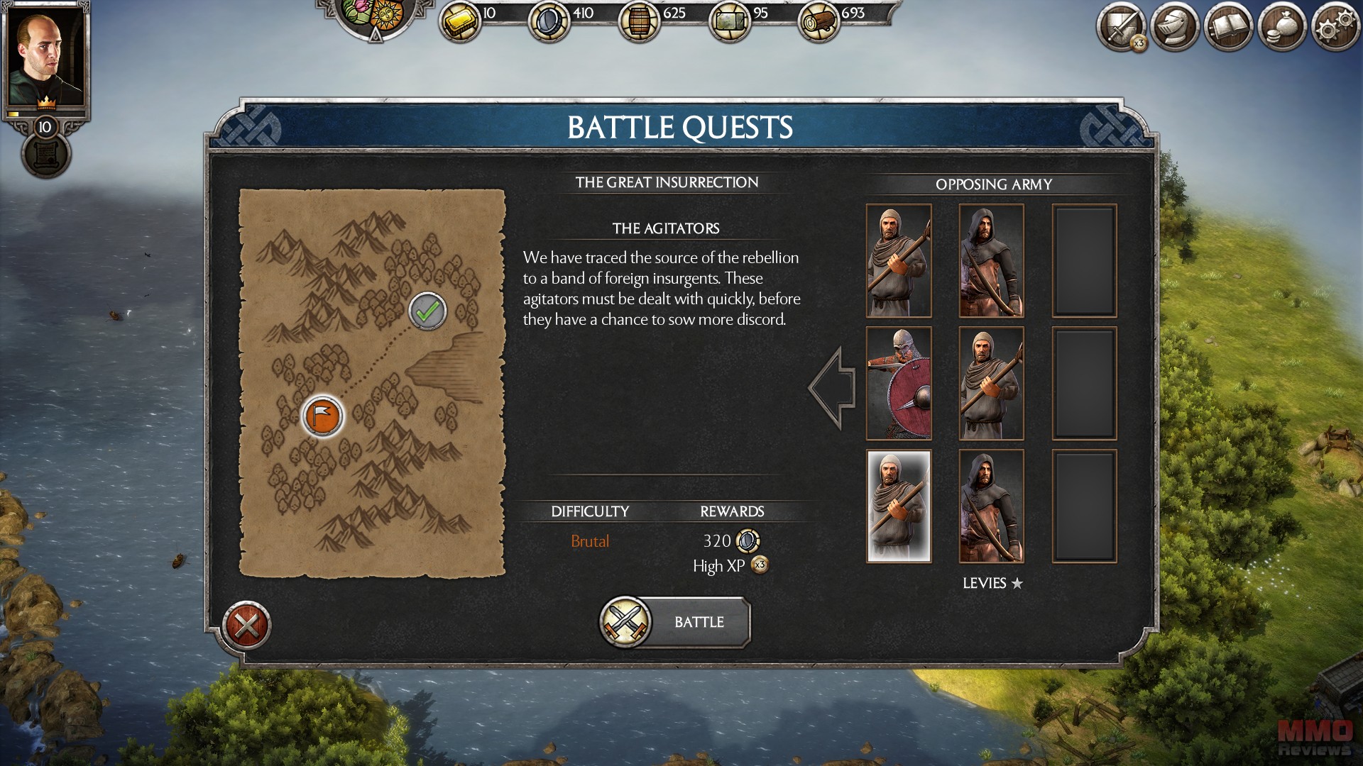 total war battles kingdom test