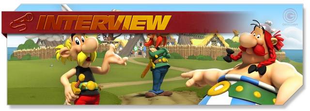 Asterix & Friends - Interview headlogo - EN