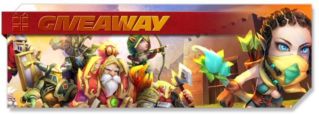 Castle Clash - Giveaway headlogo - EN